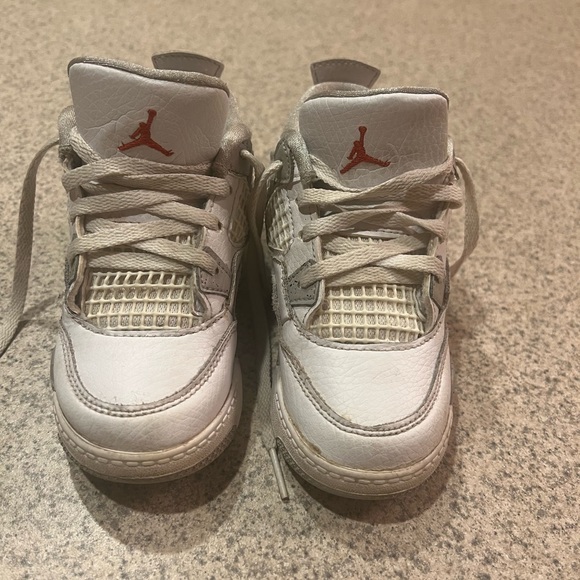 Jordan 4 retro white Oreo toddler 9c - Picture 6 of 6